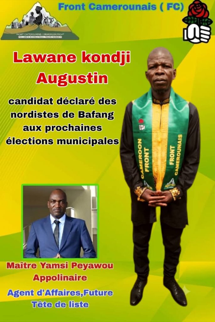 Installation de la cellule des ressortissants du Grand Nord, Front Camerounais, Haut-Nkam, août 2026