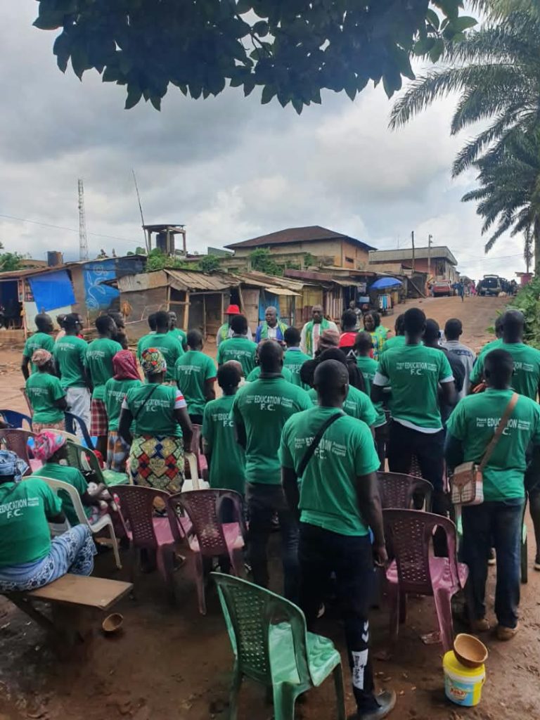 Installation de la cellule des ressortissants du Grand Nord, Front Camerounais, Haut-Nkam, août 2026