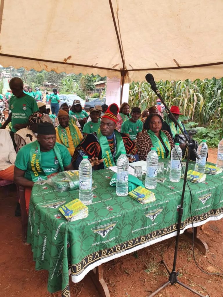 Meeting du Front Camerounais à Batcheu, Haut-Nkam, juillet 2026